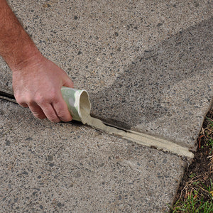 Filling Deep Concrete Joints & Cracks