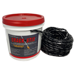 125ft. Crack•Stix ½” Black Permanent Crack Filler